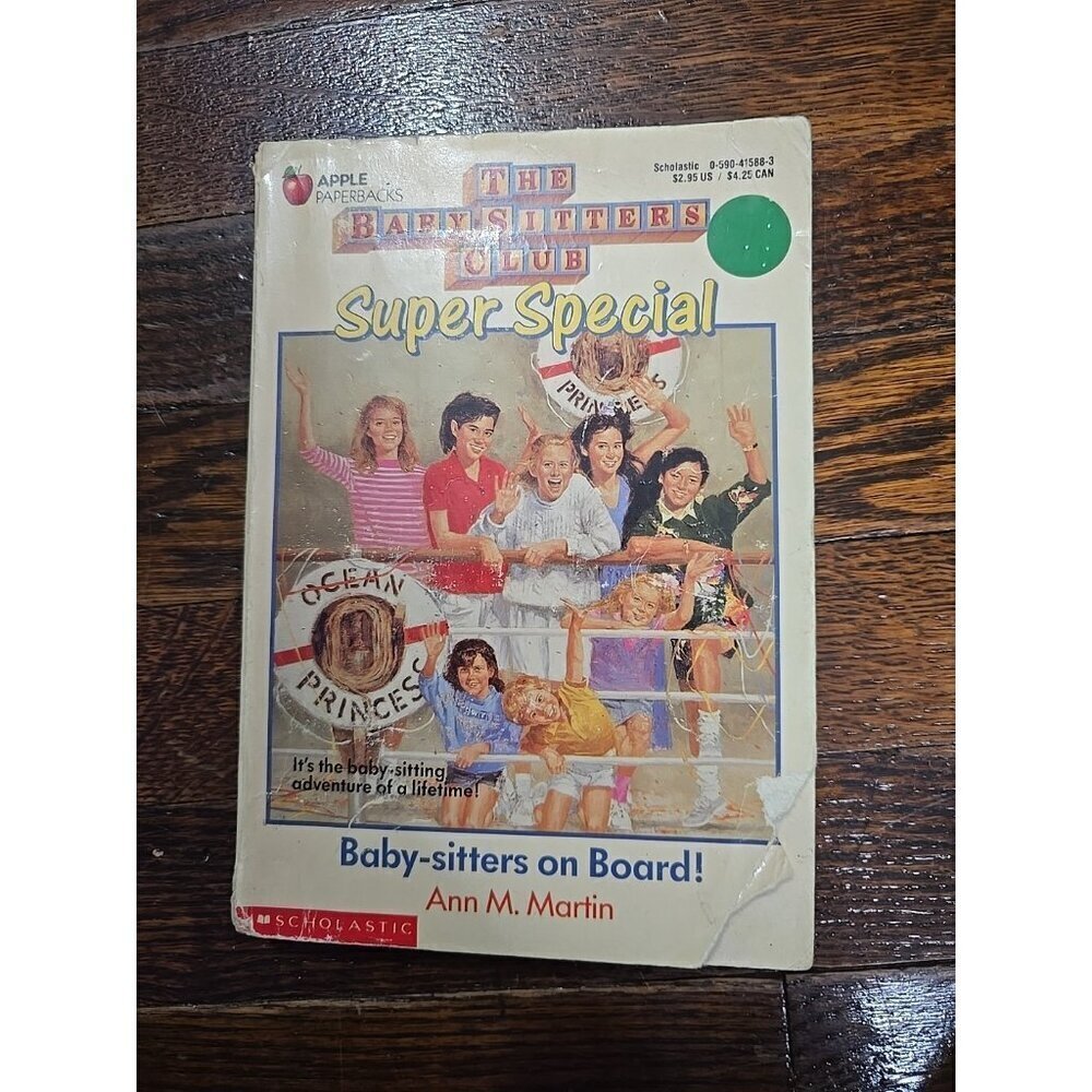 Baby-sitters on Board Baby-sitters Club Super Special Scholastic Paperback 90s